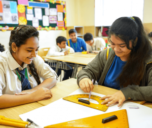 WORKING ON ACADEMIC RESULTS AT THE BEST INTERNATIONAL SCHOOL IN MUMBAI 