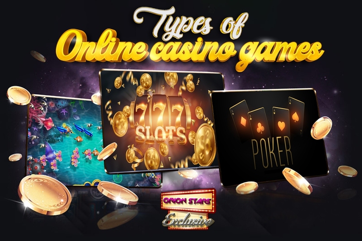 Types of online casino games you enjoy anywhere