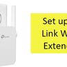 How to Setup TP-Link Extender with and without WPS Button