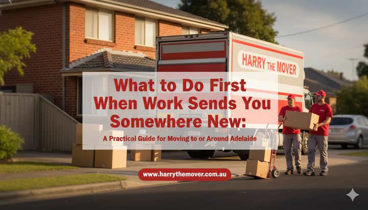 What to Do First When Work Sends You Somewhere New: A Practical Guide for Moving to or Around Adelaide