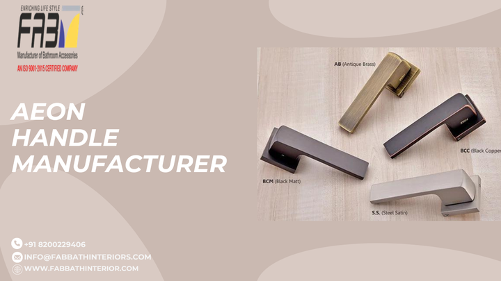 The Enigmatic Aeon Handle: A Signature Line by Fab Bath Interiors or a Design Mystery