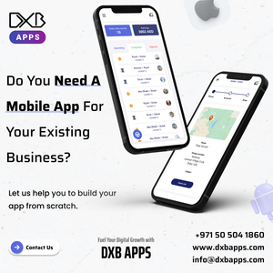  Enjoy advanced mobile app development Abu Dhabi services by DXB APPS