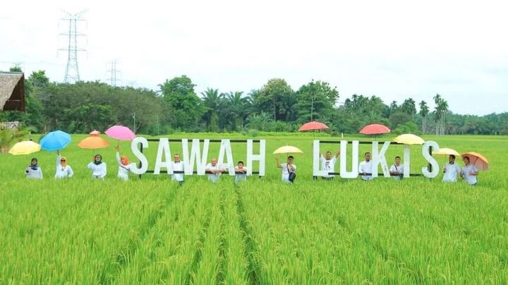 WISATA SAWAH DI KOTA BINJAI