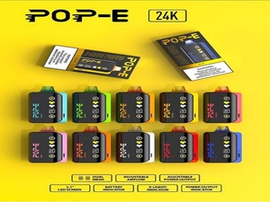 POP-E 24k 5% Disposable Device: Premium Flavor &amp; Style