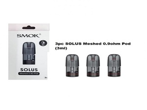 Smok Solus Meshed 0.9ohm Pod (3-Pack) \u2013 Smooth, Flavorful, and Reliable