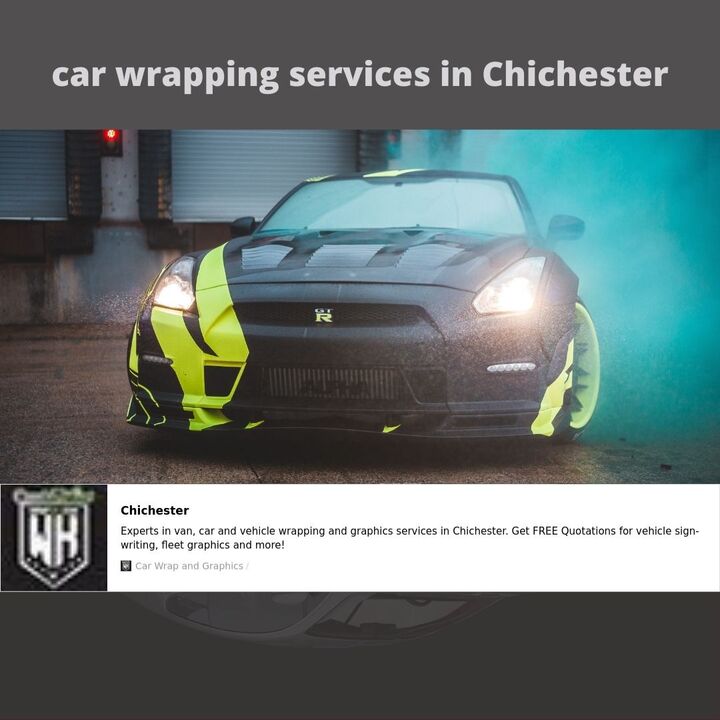 Speak To WrapUK for Excellent Car Wrapping Services in Chichester