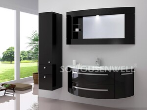 What are the dimensions of the washbasin cabinet?