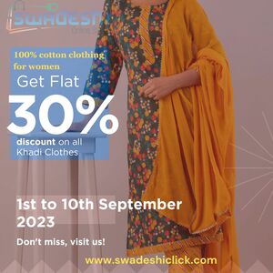 Discover Ethnic &amp; Designer Kurta Sets For Women Online in India at Swadeshi Click