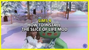 Slice of Life The Sims 4 - A unique mod!