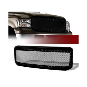 Enhance Your Vehicle&#039;s Appearance with a Glossy Black Front Grill