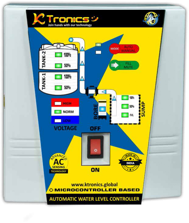 Single motor double tank controller