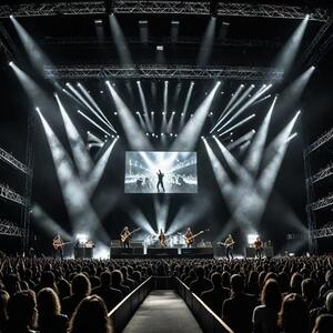 Where can I see the concert schedule of rock bands?