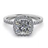 Elevate Your Elegance: The Captivating Cushion Cut Diamond Ring