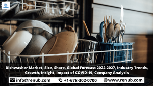 Dishwasher Market, Size, Industry Trends, Growth, Opportunity Global Forecast 2022-2027