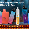 The Ultimate Guide to Disposable Vapes: Convenience and Flavor in One