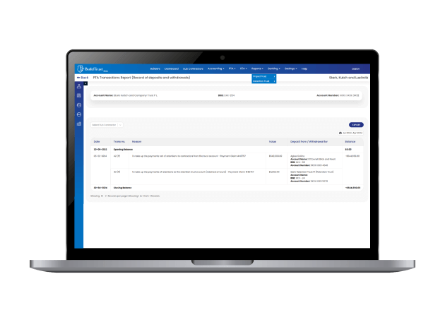 Simplifying Compliance with QBCC Trust Requirements
