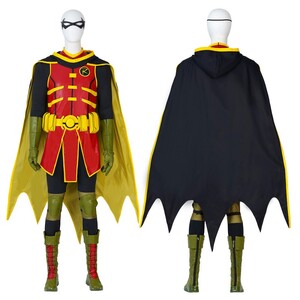 Battle Sons Wayne Cosplay Costume Robin Halloween Richard Suit