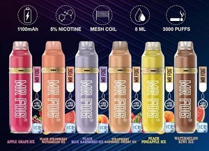 Mr Fog MAX AIR Mesh Disposable Device - 3000 Puffs - 10 Pack