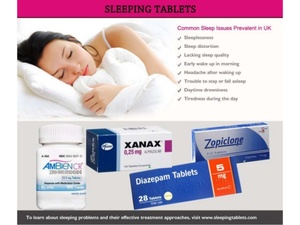 Buy Sleeping tablets online UK to eliminate insomnia and sleep well