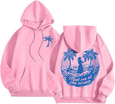 Pink Palm Puff Hoodie: A Stylish and Cozy Choice for Everyone