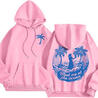 Pink Palm Puff Hoodie: A Stylish and Cozy Choice for Everyone