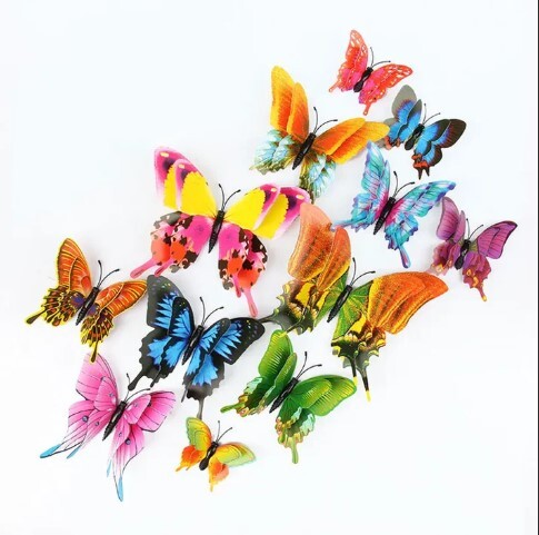 Transform Your Space with Stunning 3D Double Layer Butterfly Wall Décor