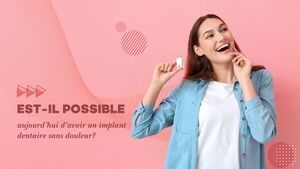 Est-il possible aujourd\u2019hui d\u2019avoir un implant dentaire sans douleur?