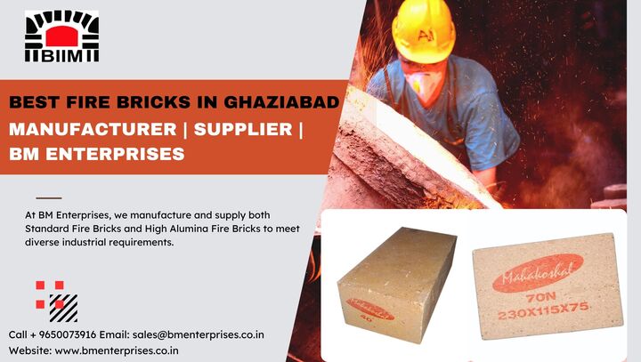 Best Fire Bricks in Ghaziabad | Manufacturer | Supplier | BM Enterprises