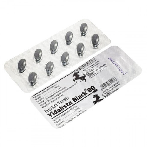 Vidalista Black 80 - Best Choice For Ed Issues In Men