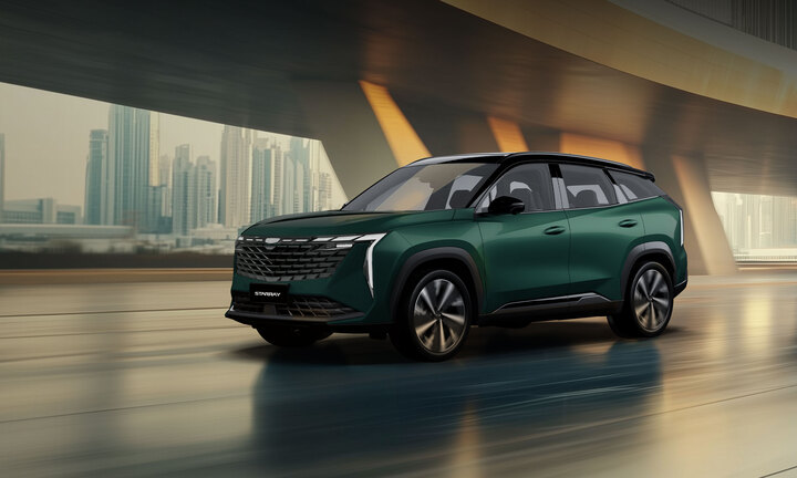 Emgrand is Best Family Sedan Car in Oman