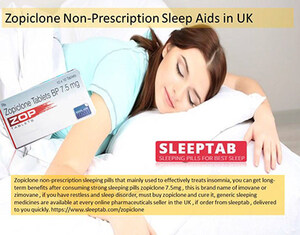 Buy Zopiclone 7.5 mg online UK for complete sleep at night