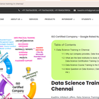 data science course  in chennai