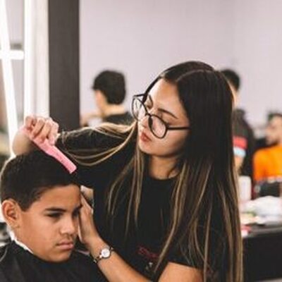 Grayscale Barbershop