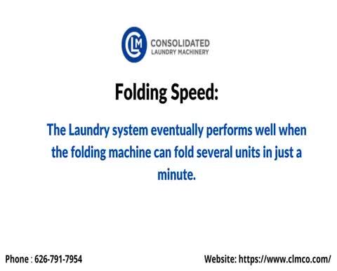 5 Performance Factors of Industrial Towel Folding Machines!