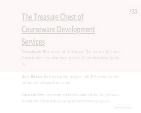 Custom Courseware Development Services