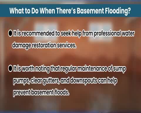 Flooded Basement Restoration Denver