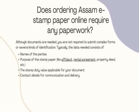 How can I get e-stamp paper in Assam? 