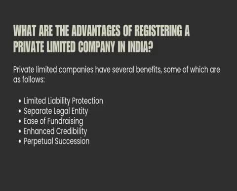 Private Limited Company Registration Process