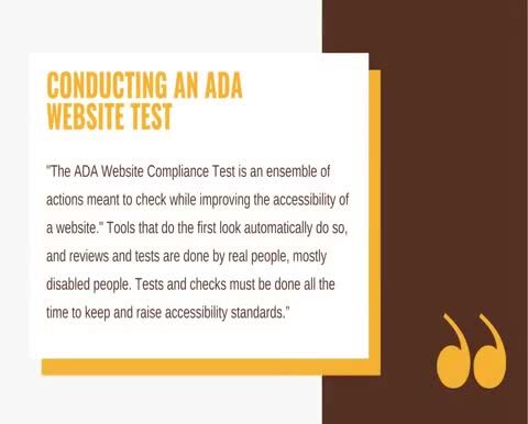 Introduction to ADA website compliance testing