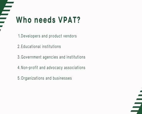 What is VPAT testing and its significance