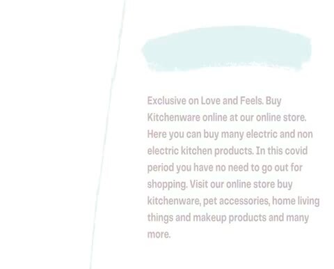 Buy Kitchenware Online