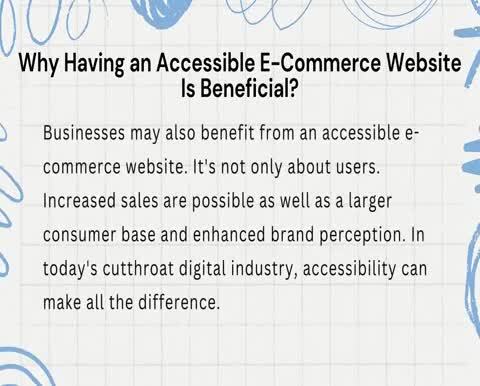 Adopting an accessible ecommerce website